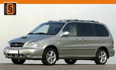 ECU Remap - Chiptuning Kia  Carnival / Sedona I (1998 - 2006)