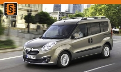 ECU Remap - Chiptuning Opel  Combo D (2011 >)