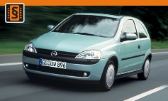 ECU Remap - Chiptuning Opel  Corsa C (2000 - 2006)