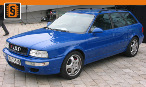 Chiptuning Audi 80 2.8E  128kw (174hp)