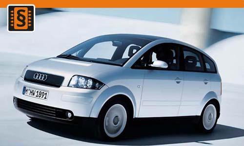 Chiptuning Audi A2 1.4i 55kw (75hp)