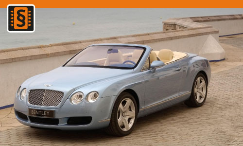 Chiptuning Bentley Continental GTC 6.0 W12 BiTurbo 463kw (630hp)