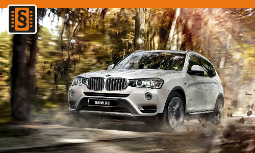 Chiptuning BMW X3 28i  180kw (245hp)