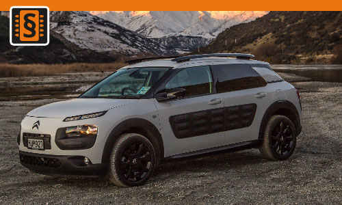 Chiptuning Citroen C4 Cactus 1.6 e-HDi 68kw (92hp)