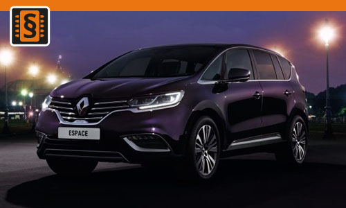 Chiptuning Renault Espace 1.6 dCi Bi-Turbo 118kw (160hp)