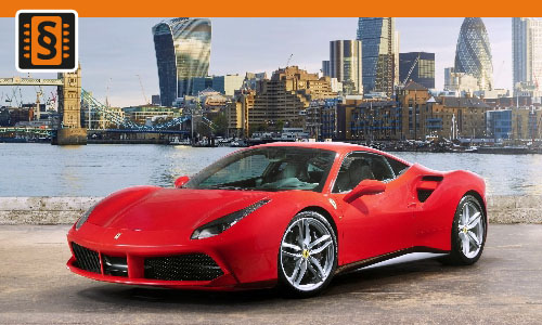 Chiptuning Ferrari 488 GTB / Spider 3.9 V8 Bi-Turbo 493kw (670hp)