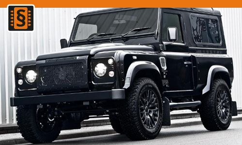 Chiptuning LR Defender 2.2 TD4 90kw (122hp)