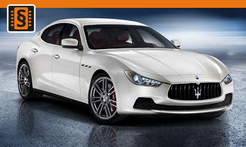 Chiptuning Maserati Ghibli 3.0D V6 184kw (250hp)