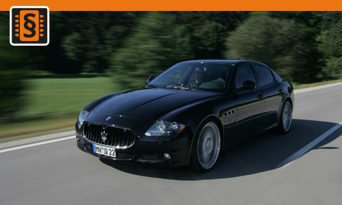 Chiptuning Maserati Quattroporte 3.2 V6 Bi-Turbo 239kw (325hp)