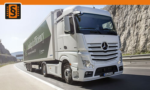 Chiptuning Mercedes Actros 550  405kw (551hp)