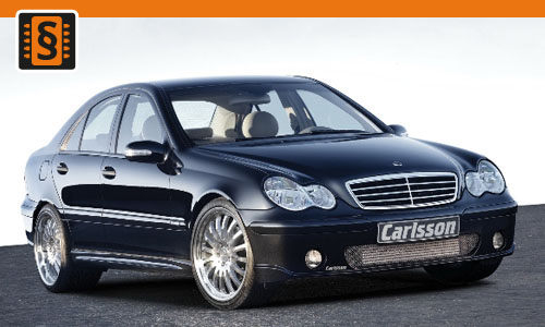 Chiptuning Mercedes-Benz C-Class 180 Kompressor 105kw (143hp)