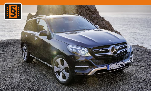 Chiptuning Mercedes-Benz GLE 350 CDI 190kw (258hp)