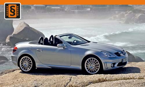 Chiptuning Mercedes-Benz SLK-Class 55 AMG 265kw (360hp)