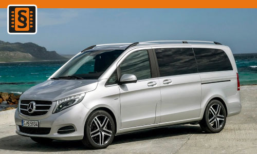 Chiptuning Mercedes V-Class / Vito III 220 CDI 120kw (163hp)