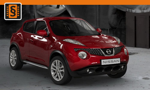 Chiptuning Nissan Juke 1.6  69kw (94hp)