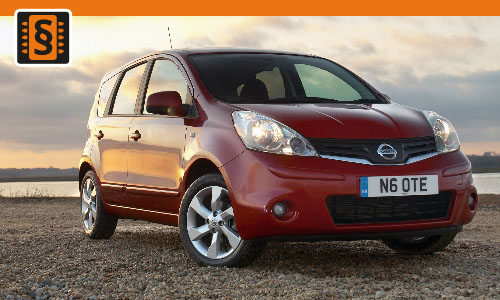 Chiptuning Nissan Note 1.5 dCi 50kw (68hp) Chiptuning Nissan Note 1.5 dCi 50kw (68hp)