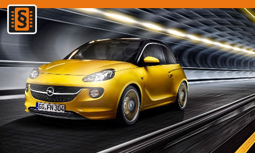 Chiptuning Opel Adam 1.2 Twinsport Ecotec 51kw (69hp)