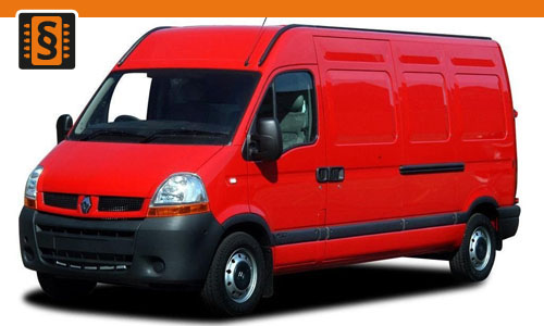 Chiptuning Renault Master 2.2 dCi 66kw (90hp)