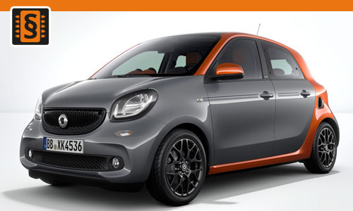 Chiptuning Smart ForFour 1.0  52kw (71hp)