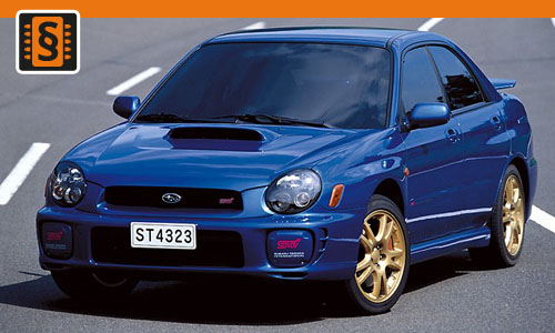 Chiptuning Subaru Impreza 2.5 WRX STI 221kw (300hp)