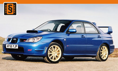 Chiptuning Subaru Impreza 2.0 WRX STI 195kw (265hp)