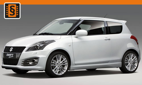 Chiptuning Suzuki Swift 1.3 16v 68kw (92hp)