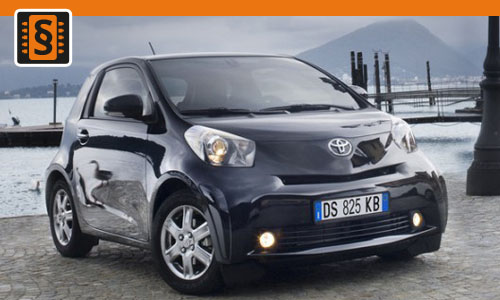 Chiptuning Toyota IQ 1.0 VVT-i 50kw (68hp)