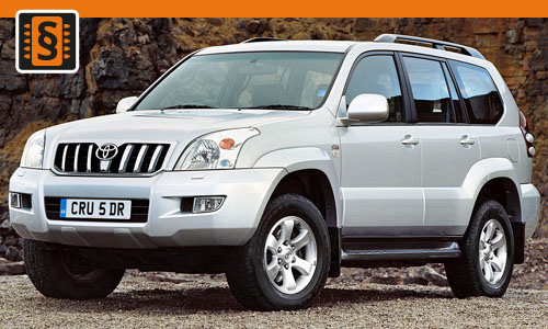 Chiptuning Toyota Land Cruiser Prado J120 3.0 TD 92kw (125hp)