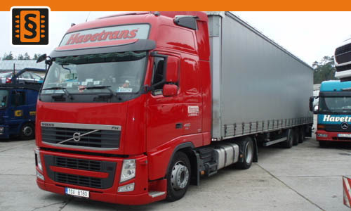 Chiptuning Volvo FH13 D13B 500 368kw (500hp)