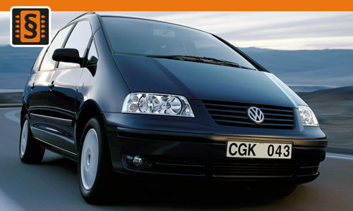 Chiptuning Volkswagen Sharan 1.9 TDI 85kw (115hp)