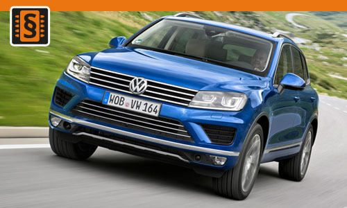 Chiptuning Volkswagen Touareg 3.0 TDI 193kw (262hp)