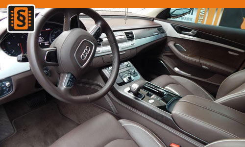 Reference chiptuning Audi A8 L 3.0TDi interier