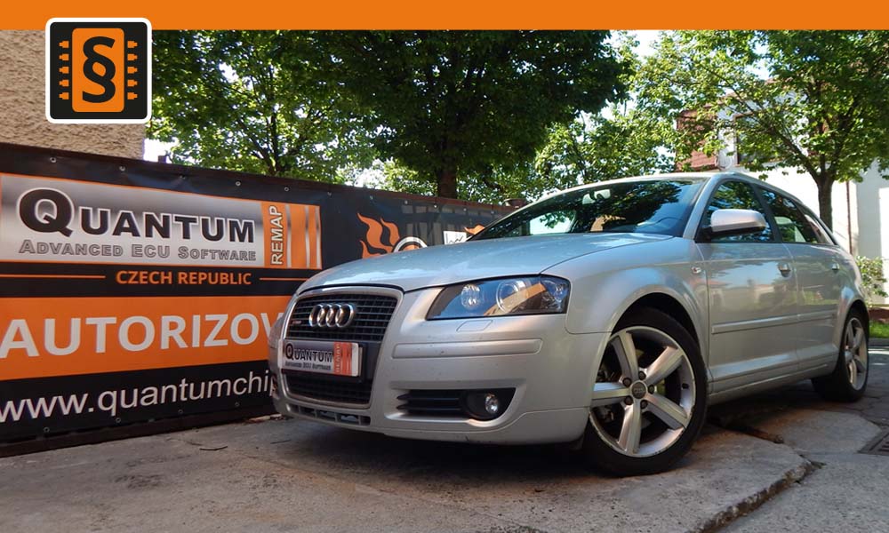 Reference Quantum Praha Chiptuning Audi A3 2.0TDi 125kw