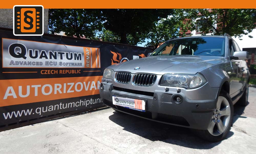 Reference Quantum Praha Chiptuning BMW X3 30D 150kw