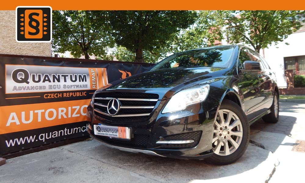 Reference Chiptuning Praha Mercedes R 300CDi 140kw