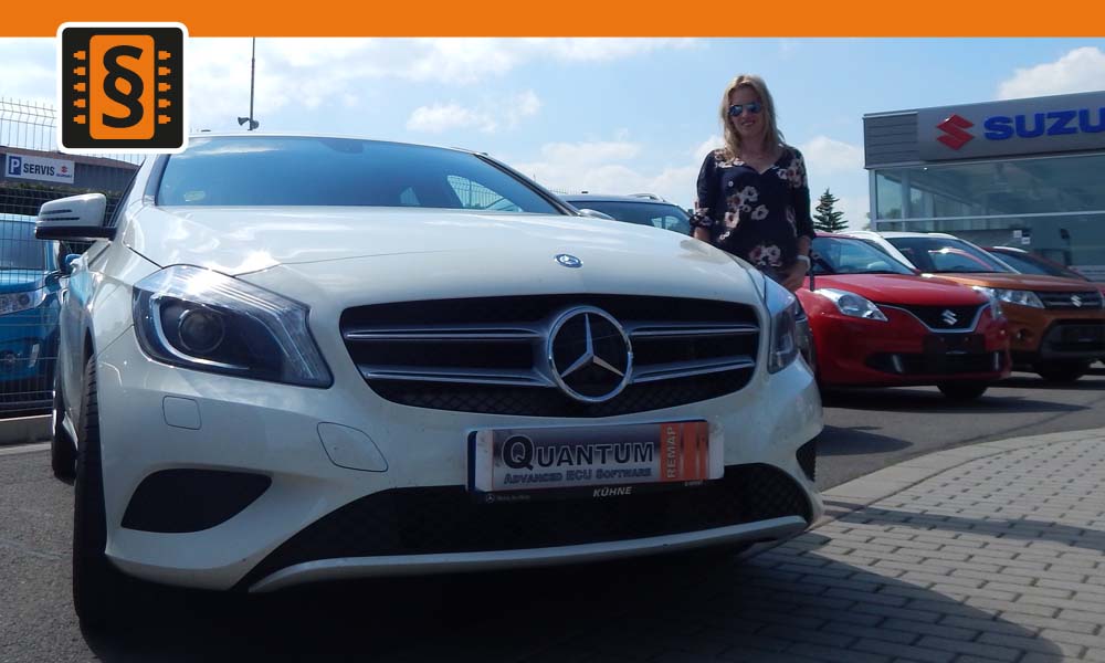 Reference Olomouc Chiptuning Mercedes A-class 180 90kw