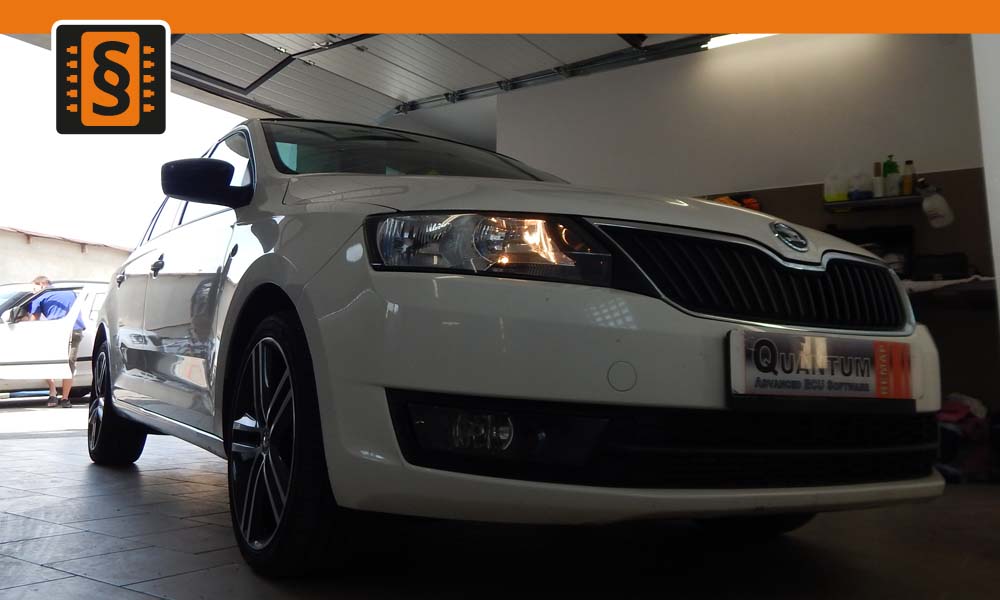 Reference Quantum Brno Chiptuning Škoda Rapid 1.6TDi 66kw