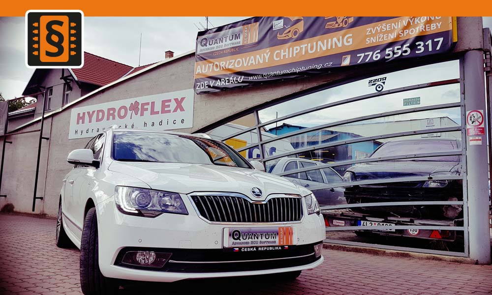 Reference České Budějovice Autorizovaný Chiptuning Quantum Škoda Superb 3.6FSi V6 260hp