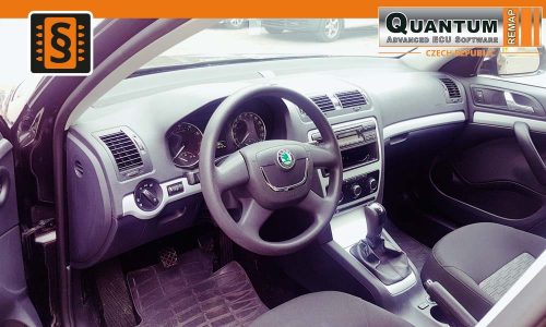 Reference Quantum Jihlava Chiptuning Škoda Octavia 1.6 MPi Interier