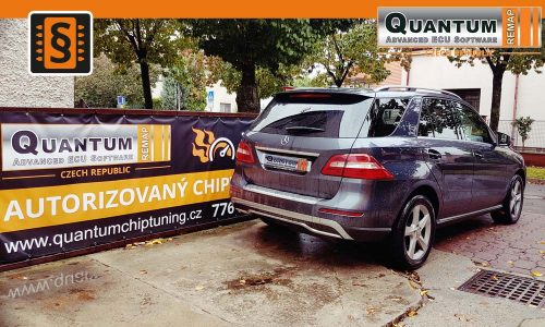 Reference Quantum Praha Chiptuning Mercedes ML-class 350CDi 190kw