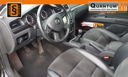 Reference Olomouc Chiptuning Škoda Superb II 2.0Tdi Interier