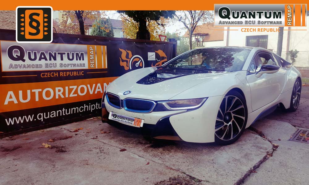 Reference Praha Chiptuning BMW i8 Hybrid 170kw