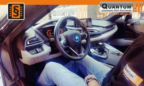 Reference Praha Chiptuning BMW i8 Hybrid Interier