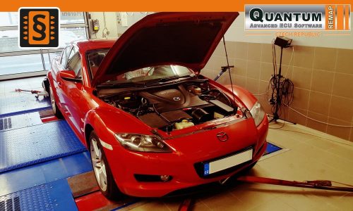 Měření výkonu Mazda RX8