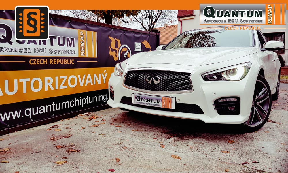 Reference Quantum Praha Chiptuning Infiniti Q50 2.0Turbo 155kW