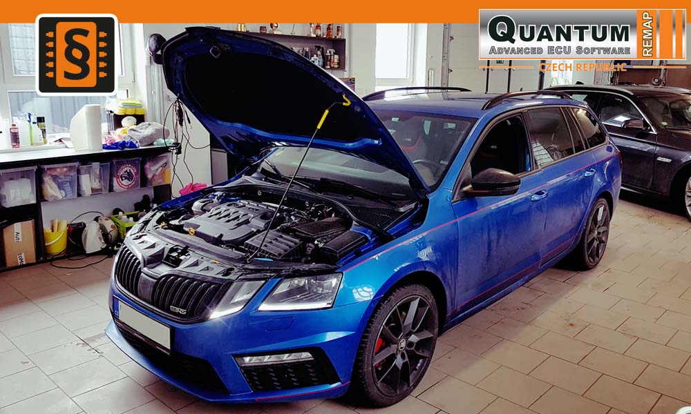 Reference Quantum Brno Chiptuning Škoda Octavia III RS 135kW