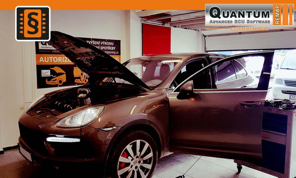 Reference Quantum Praha Chiptuning Porsche Cayenne 958 4.8Turbo 368kW