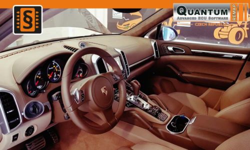 Reference Quantum Praha Chiptuning Porsche Cayenne 958 Interier