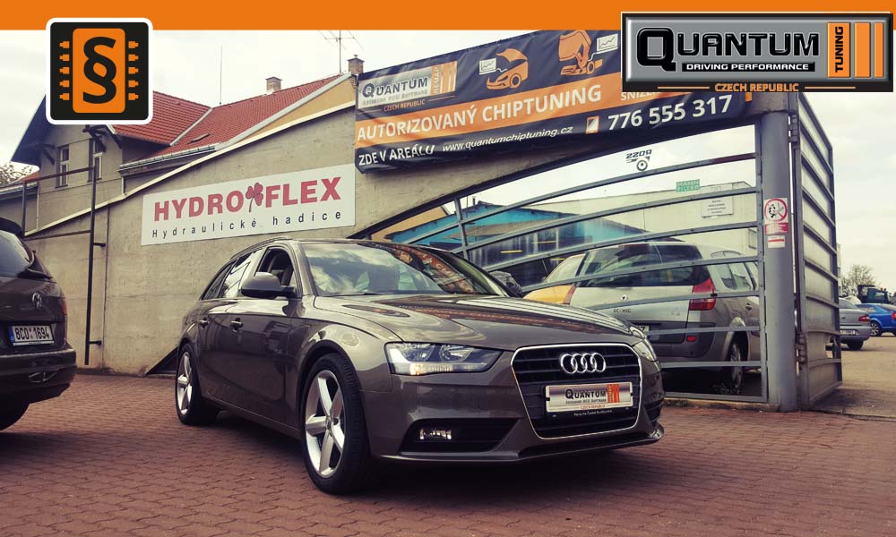 Reference Česke Budějovice Chiptuning Audi A4 20TDI 100kw