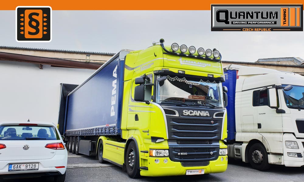 Reference Mělník Mobilní Chiptuning Scania R500